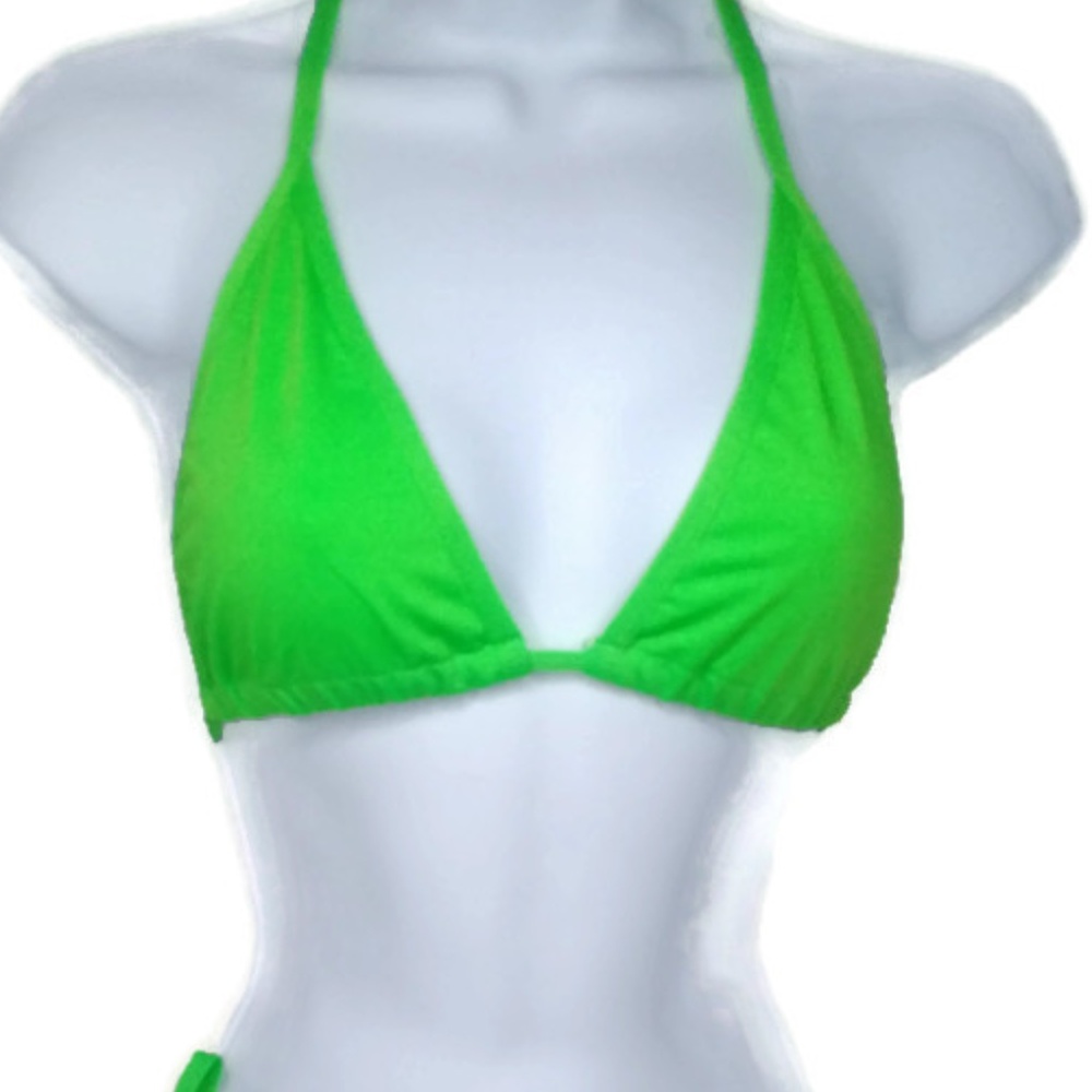 New! Green String Bikini - image 4